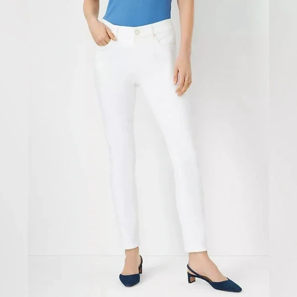 Sound/Style Los Angeles Jeans Womens Slim Straight Leg White Skinny White 12 - Picture 2 of 14